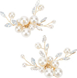 1 Sets Pearl Shoe Decoration, with Platinum Alloy Findings and Crystal Rhinestone Cabochons, Flower, White, 57x53x19mm