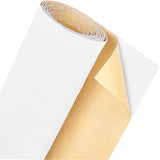 Self Adhesive Velvet Flocking Fabric, for Jewelry Drawer Craft Fabric Peel Stick, White, 25x0.08cm