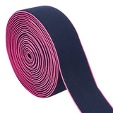 5 Yards Nylon Elastic Bands, for DIY Accessories, Flat, Pearl Pink, 40mm