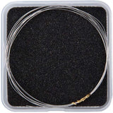 925 Sterling Silver Wire, Round, Platinum, 28 Gauge(0.3mm), about 6.56 Feet(2m)/Box