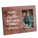 MDF Wood Photo Frames, for Tabletop Display Photo Frame, Rectangle, Word, 195x254x12mm