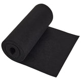 Polyester Felt Fabric, DIY Crafts, Black, 300x24x0.2cm