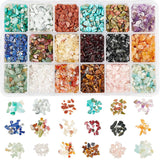 Gemstone Chip Beads, No Hole/Undrilled, for Jewelry Making, 2~8x2~4mm, about 8500pcs/set