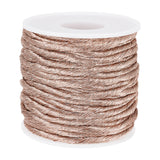 Metallic Cord, Twist, Tan, Cord: 3mm in diameter, about 19.14 Yards(17.5m)/roll