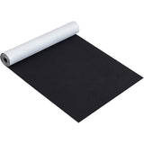 Self-adhesive Felt Fabric, DIY Crafts, Black, 40x0.1cm, about 2m/roll