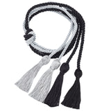 2Pcs 2 Style Polyester Tassel Big Pendant Decorations, for Graduation Ceremony, Mixed Color, 1630~1700x3.5~7mm, 1Pc/style