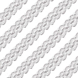 Polyester Braided Lace Ribbons, DIY Crafts, for Curtain, Clothing, Sofa Decoration, Wave Pattern, Silver, 5/8 inch(15mm), about 12.58 Yards(11.5m)/Roll