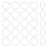 Tibetan Style Linking Rings, Circle Frames, Lead Free, Antique Silver, 22x1.5mm, 100pcs/box
