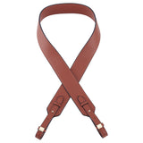 Adjustable PU Leather Bag Straps, with Alloy & Iron Finding, Bag Replacement Accessories, Sienna, 100x4x0.9cm