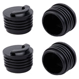 Kayak Marine Boat Scupper Stoppers, Scupper Plugs Bungs, for Kayak Canoe Boat Drain Holes Plugs Replacement, Black, 44x33mm, Inner Diameter: 32mm