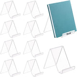Transparent Acrylic Display Stands, Clear, 10.9x3.8x10.5cm, 10pcs/set