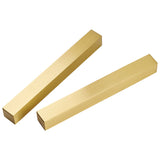 Brass Paper Weight, for Painting Calligraphy Supplies, Raw(Unplated), 12x1.4x1.4cm