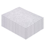 Chemical Fiber Felt Cloth, for DIY Crafts Sewing Accessories, Light Grey, 28x21.5x0.1cm