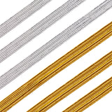 20M 2 Colors Nylon Elastic Cords, for DIY Accessories, Flat, Mixed Color, 7mm