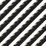 Polyester Ribbons, Single Edge with Stripe, for Costume Accessories, Flat, Black, Gold, 3/8 inch(11mm), about 16.40 Yards(15m)/Card
