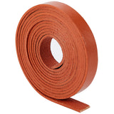 2M Flat Leather Cord, for Jewelry Making, Saddle Brown, 12.5x2mm, about 2.19 Yards(2m)/pc