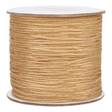 1 Roll Nylon Thread, Chinese Knot Cord, Round, Wheat, 1mm, about 100 yards/roll