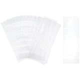 PVC Heat Shrink Wrap Bags, Rectangle, WhiteSmoke, 25x8x0.004cm, 100pcs/set