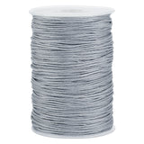 200 Yards Nylon Braided Threads, Chinese Knot Cord, Round, Gainsboro, 1.5mm, about 200.00 Yards(182.88m)/Roll
