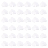 50Pcs Acrylic Wine Glass Charms, Goblet Marker, Cloud, White, 29.5x45x2.5mm