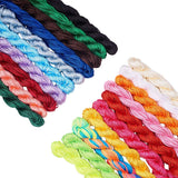 Nylon Thread, Mixed Color, 1mm, 1bundle/color, 20bundles/set