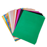 60 Sheets 12 Colors A4 Hot Stamping Foil Paper, Transfer Foil Paper, Elegance Laser Printer Craft Paper for DIY Craft Embossing Scrapbooking Cards Making, Mixed Color, 297x210x0.1mm, 5 sheets/color