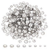 304 Stainless Steel Bead Caps, Apetalous, Stainless Steel Color, 3~6mm, Hole: 0.5~0.8mm, 400pcs/box