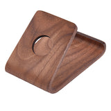 Wood Mobile Phone Holders, L Shape, Coconut Brown, 10x7.5x5.7cm