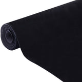 PU Leather Fabric Faux Leather Fabric, for Crafts, Photography Background Decorations, Black, 35x0.05cm, 1.5m/sheet
