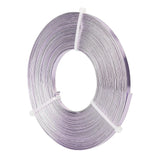 Aluminum Wire, Flat Craft Wire, Bezel Strip Wire for Cabochons Jewelry Making, Lilac, 5x1mm, about 10m/roll