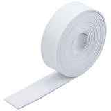 PU Leather Ribbon, Faux Leather Straps, for Bags, Jewelry Making, DIY Crafting, White, 20x1mm, about 2m/roll
