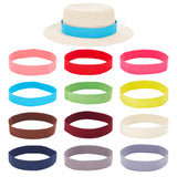 12Pcs 12 Colors Elastic Adjustable Hat Sweatband, Hat Accessories, Mixed Color, 600mm, 1pc/color