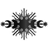 Iron Wall Signs, Metal Art Wall Decoration, for Living Room, Home, Office, Garden, Kitchen, Hotel, Balcony, 200x300x1mm, Hole: 5mm