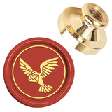 Golden Tone Brass Head, for Wax Seal Stamp DIY Scrapbooking, Pigeon, 25x14.5mm