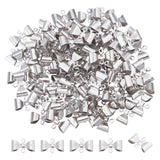 100Pcs 316 Surgical Stainless Steel Connector Charms, Bowknot, Stainless Steel Color, 12x7.5x3mm, Hole: 1mm