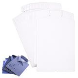 Kraft Paper Shirt Package Backboards, Shirt Shaper Insert Card, White, 358x204x0.5mm
