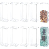 Transparent Plastic PET Box Gift Packaging, Rectangle, Clear, 17.5x6.5x5cm