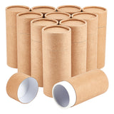 Cardboard Gift Package Boxes, Column, Light Khaki, 136x57.5mm, Inner Diameter: 49mm