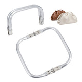 Aluminum Bag Handle, Bag Replacement Accessories, Silver, 8.8x16.2x2cm