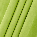 1 Sheet DIY Faux Suede Fabrics, with Paper Back, for Book Binding, Green Yellow, 430x1000x0.3mm