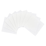 Ceramic Fiber Paper, Microwave Furnace Accessories, White, 80x80x1mm, 50pcs/bag