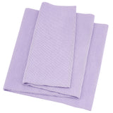 Cotton Ribbing Fabric for Cuffs, Waistbands Neckline Collar Trim, Lilac, 650x235x1mm