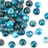 1 Strand Natural Apatite Beads Strands, Grade AB, Round, 10mm, Hole: 1.2mm, about 37pcs/strand, 14.9 inch(38cm)