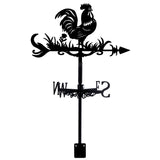 Orangutan Iron Wind Direction Indicator, Weathervane for Outdoor Garden Wind Measuring Tool, Other Animal, 261x358mm