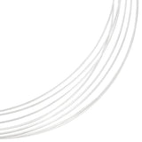 1M 925 Sterling Silver Wire, Round, Silver, 26 Gauge, 0.4mm