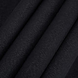 1Pc DIY Polyester Fabrics, with Paper Back, for Book Binding, Black, 430x1000mm