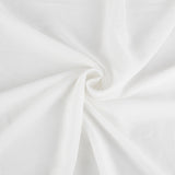Chiffon Polyester Fabric, for Garment Making Accessories, White, 150x0.02cm