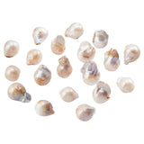 1 Strand Natural Baroque Pearl Keshi Pearl Beads Strands, Cultured Freshwater Pearl, Nuggets, Creamy White, 14~28x12~16x12~16mm, Hole: 0.6mm, about 19~26pcs/Strand, 15.75 inch(40cm)