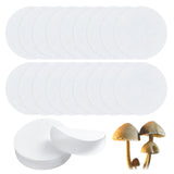 50Pcs Circular Quantitative Filter Paper, Medium Speed, Laboratory Filter Paper, Funnel Filter Paper, White, 9x0.01cm