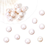 20Pcs Natural Baroque Pearl Keshi Pearl Beads Strands, Cultured Freshwater Pearl, Nuggets, Beige, 12~13mm, Hole: 0.8mm